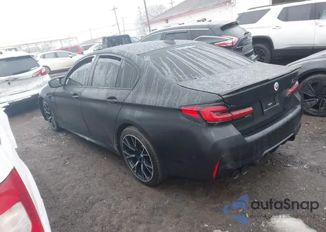 2021 BMW M5 z USA, uszkodzony, nr VIN WBS83CH05MCF97257